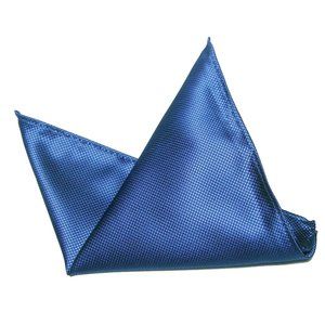 Gascoigne Pocket Square Blue Men's